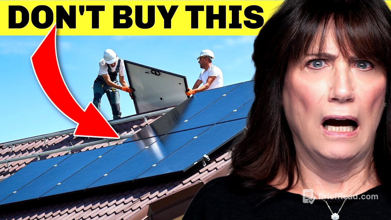NEVER Buy a House With Solar Panels