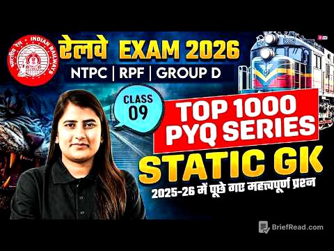 RRB  NTPC 2026 | RRB NTPC Static GK Practice Set | Graduate Level | RRB Group D Static GK Riya mam