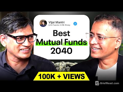 35 Years of Mutual Fund Secrets in 40 Mins | Best Mutual Funds for 2040 ft Vijai Mantri | Rahul Jain
