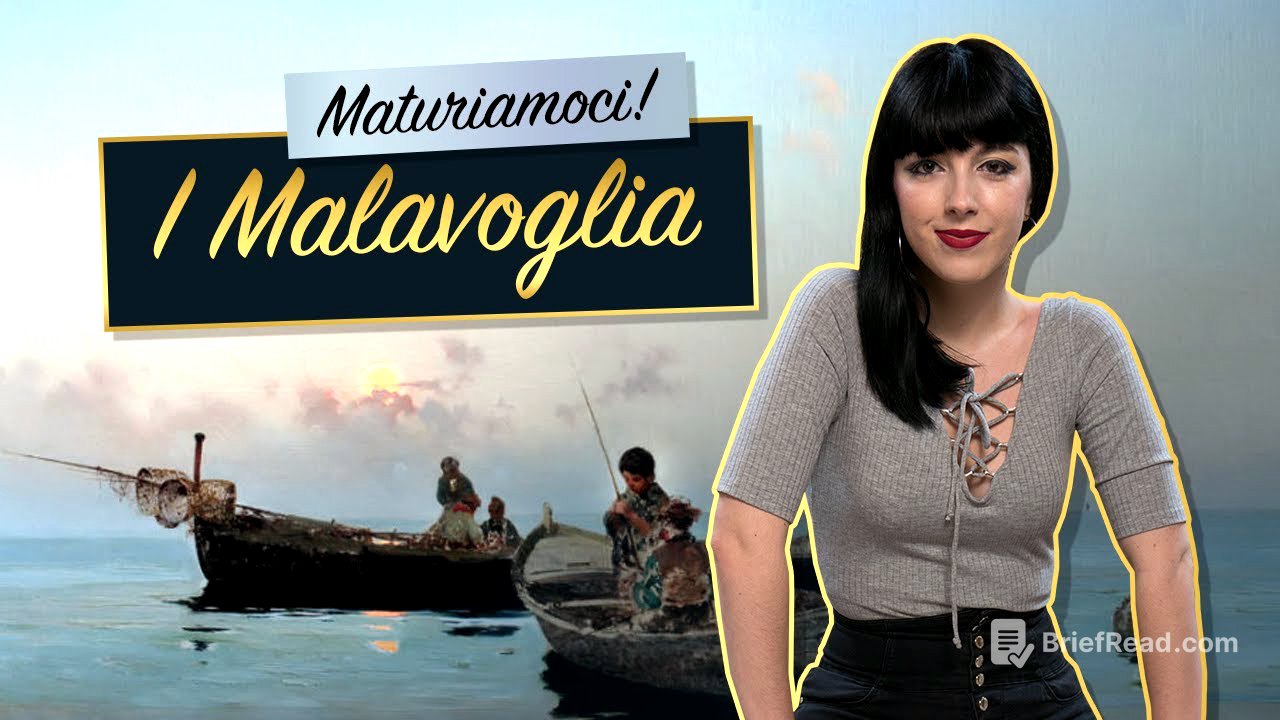 Giovanni Verga – I MALAVOGLIA  ||  Riassunto — Maturità