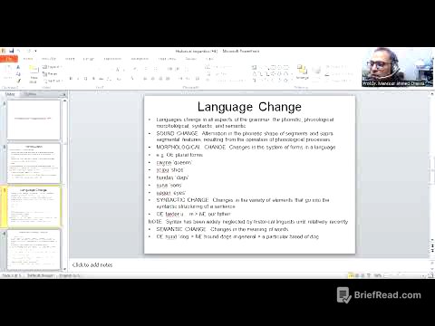 Historical Linguistics