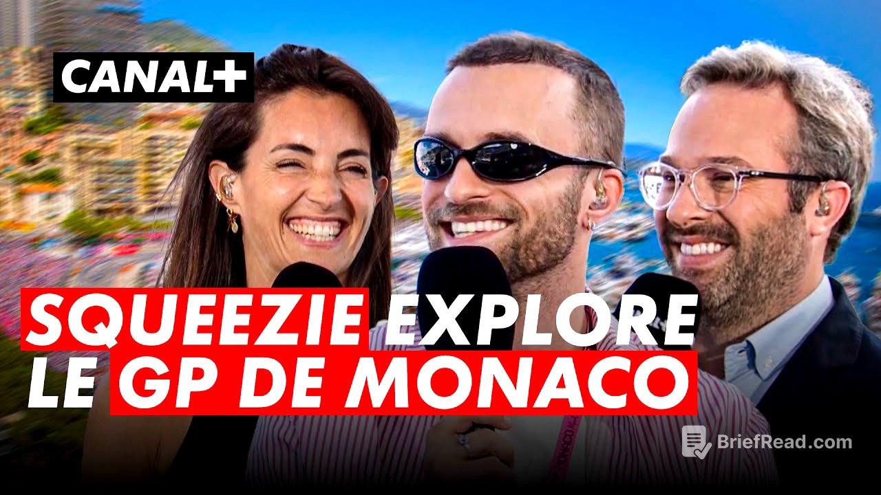 SQUEEZIE sur les nouveaux fans de F1 et le GP Explorer - Grand Prix de Monaco - F1