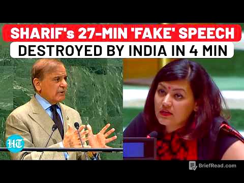 Hours After Sharif's 'We Won War' Lie At UN, India Destroys Pakistan PM In 4 Min| Pahalgam,Sindoor