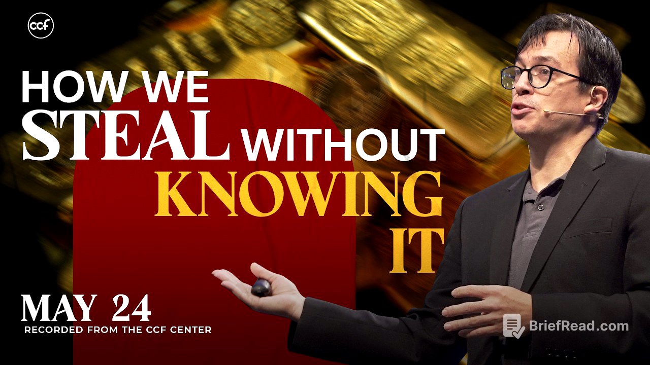 God Provides: Do not steal, Bless Others! | Peter Tan-Chi Jr. | May 24, 2026