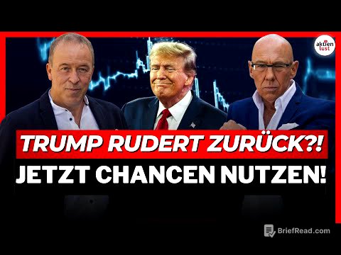 🚨Trump rudert erneut zurück?! Die Börse reagiert!🧐