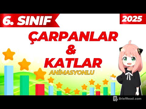 Çarpanlar ve Katlar Konu Anlatımı | 6. Sınıf Matematik Yeni Müfredat 