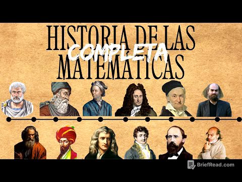 La Historia COMPLETA de las Matemáticas (Linea de TIEMPO)