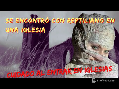 SE ENCONTRÓ CON UN REPTILIANO EN UNA IGLESIA