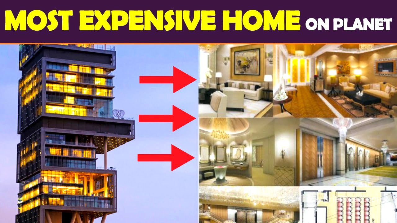 Most Expensive House In The World | Mukesh Ambani House