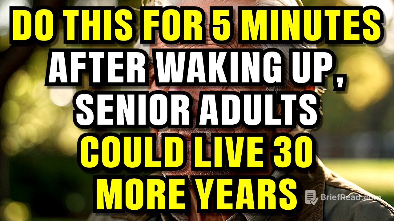 After 65, Try Doing This In The Morning – You Could Live 30 More Years