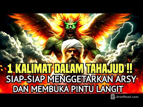 MERINDING !!! 1 Kalimat di Tahajud Ini, Menggetarkan Arsy dan Mengubah Takdir 😱😱
