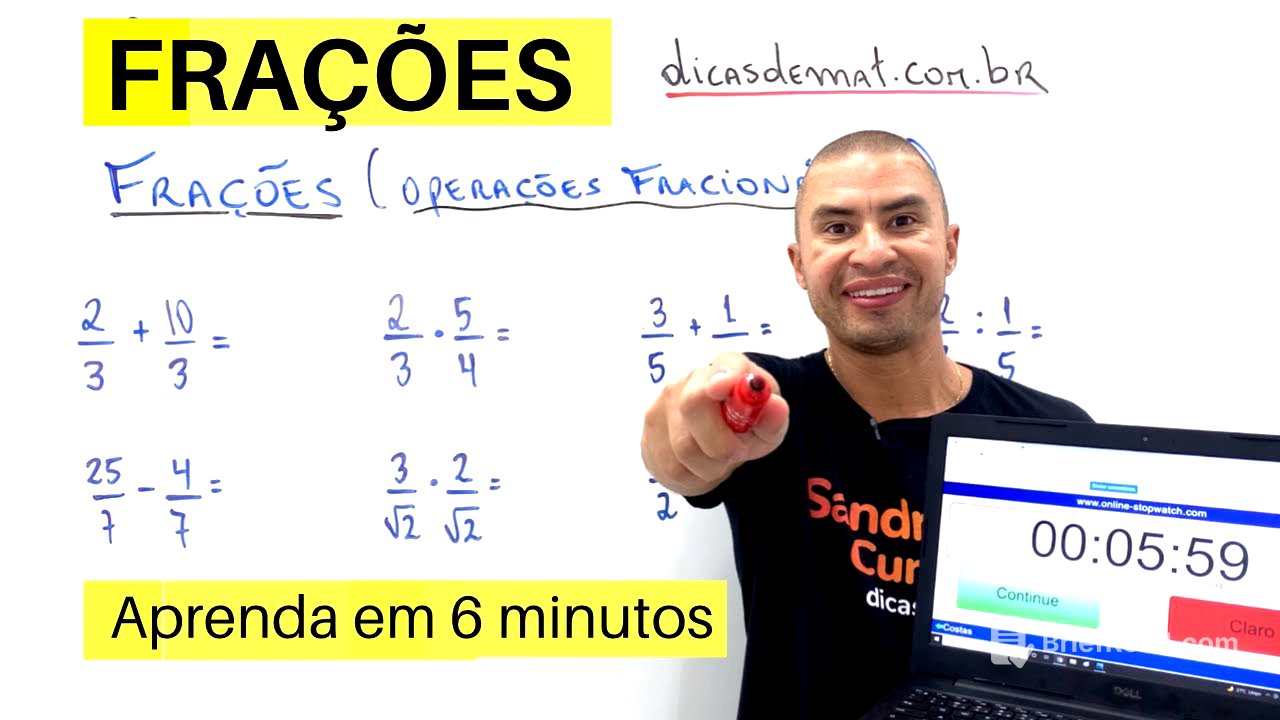 OPERAÇÕES FRACIONÁRIAS | FRAÇÕES | RÁPIDO e FÁCIL