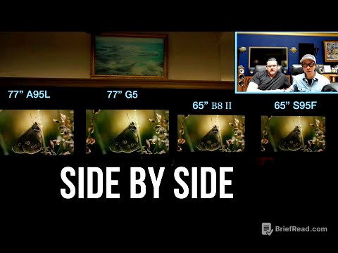 LG G5 vs Sony Bravia 8 II vs S95F – Best 2025 OLED TVs Side by Side