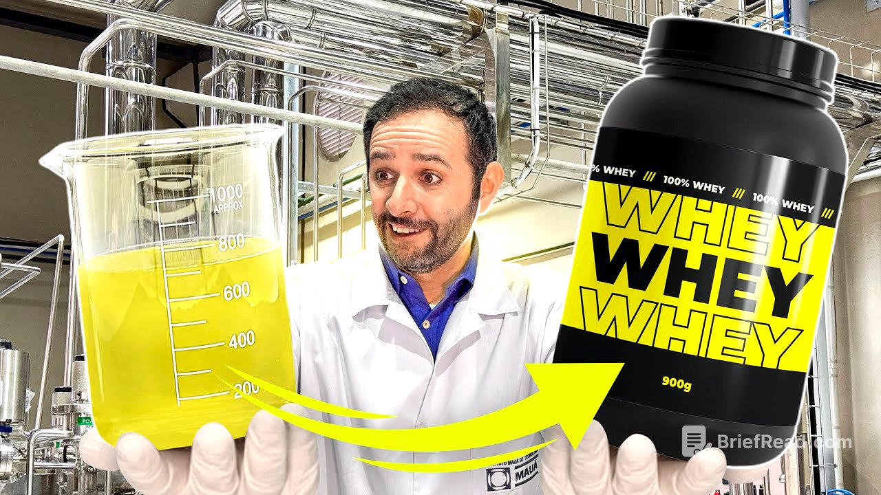 Como o WHEY PROTEIN é FABRICADO #Boravê