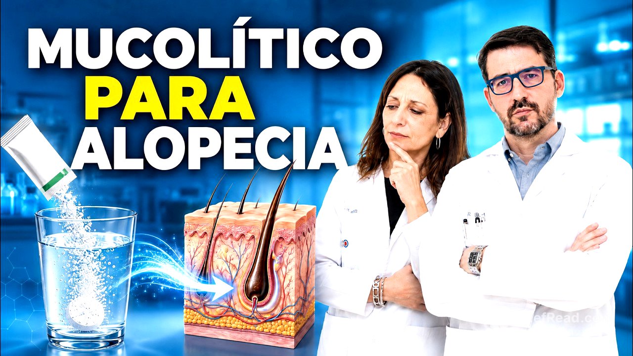 🔵 MEDICAMENTO para MOCOS ayuda a tu pelo: N ACETILCISTEINA (NAC)