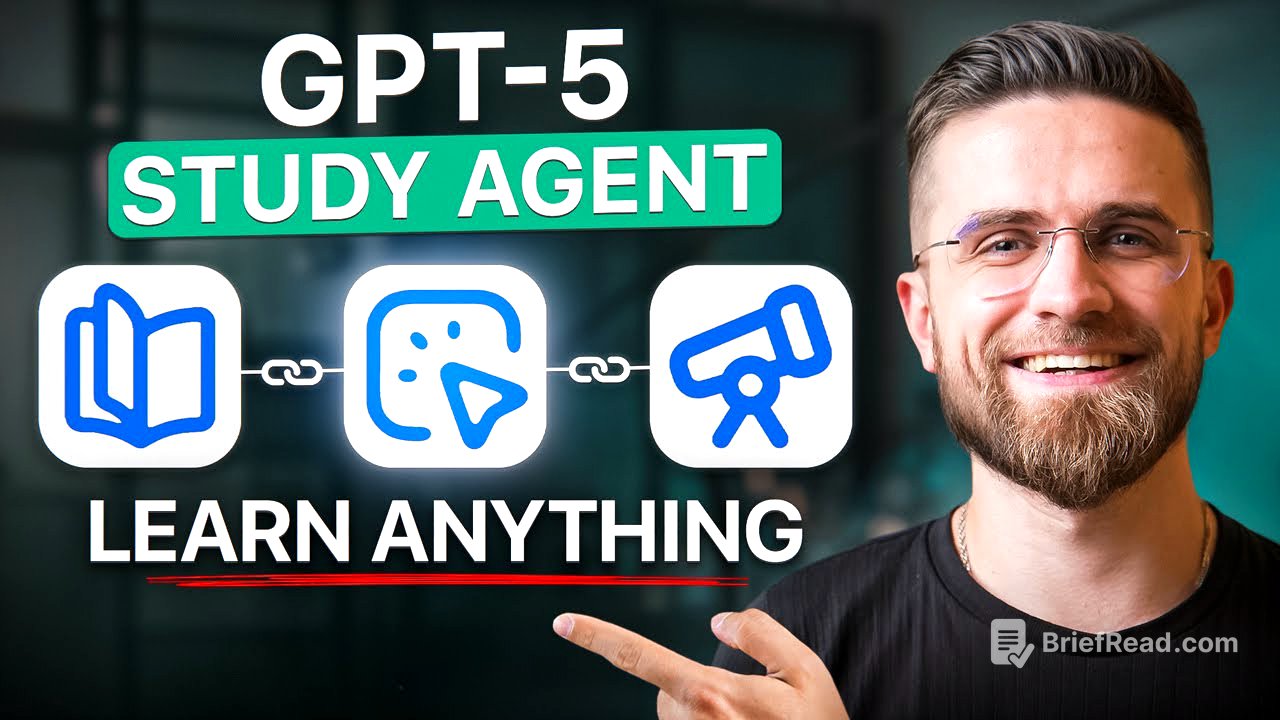 Build a GPT-5 Study Agent in 10 Minutes (Copy My Workflow)