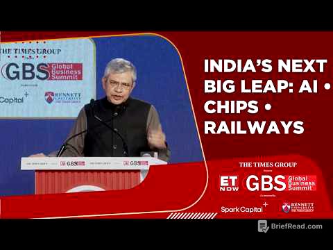 Ashwini Vaishnaw Discusses On AI Summit, Semiconductors, Electronics Mfg & Railways | GBS | ET Now
