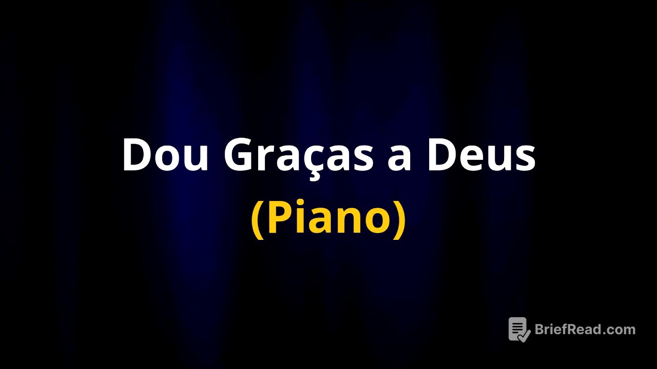 Luciano - Dou Graças a Deus (Piano)