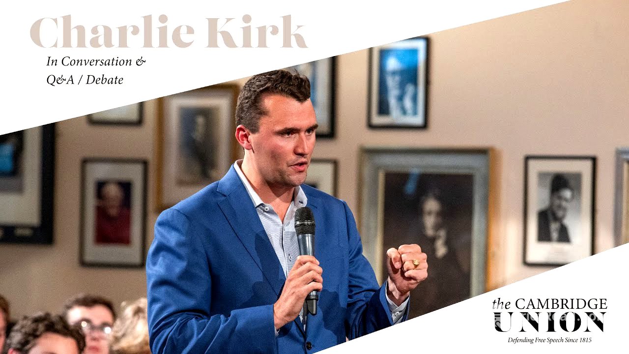 Charlie Kirk + Q&A / Debate | Cambridge Union