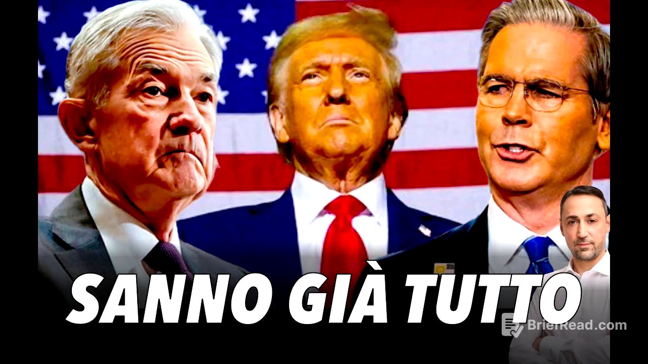 NON C'E' VIA D'USCITA: come si STANNO PREPARANDO ad EVITARE la grande CRISI FINANZIARIA alle porte