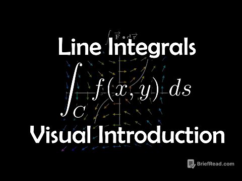 The Line Integral, A Visual Introduction