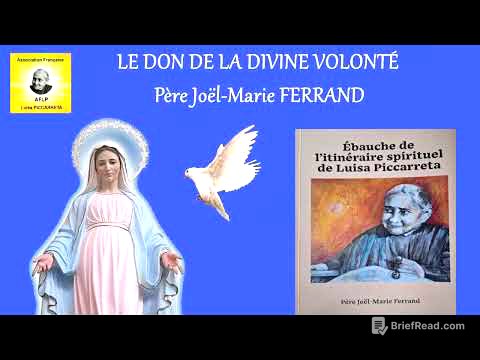 Père J-M Ferrand "LE DON DE LA DIVINE VOLONTÉ" Introduction par le Père G-M Tchonang juin 2025
