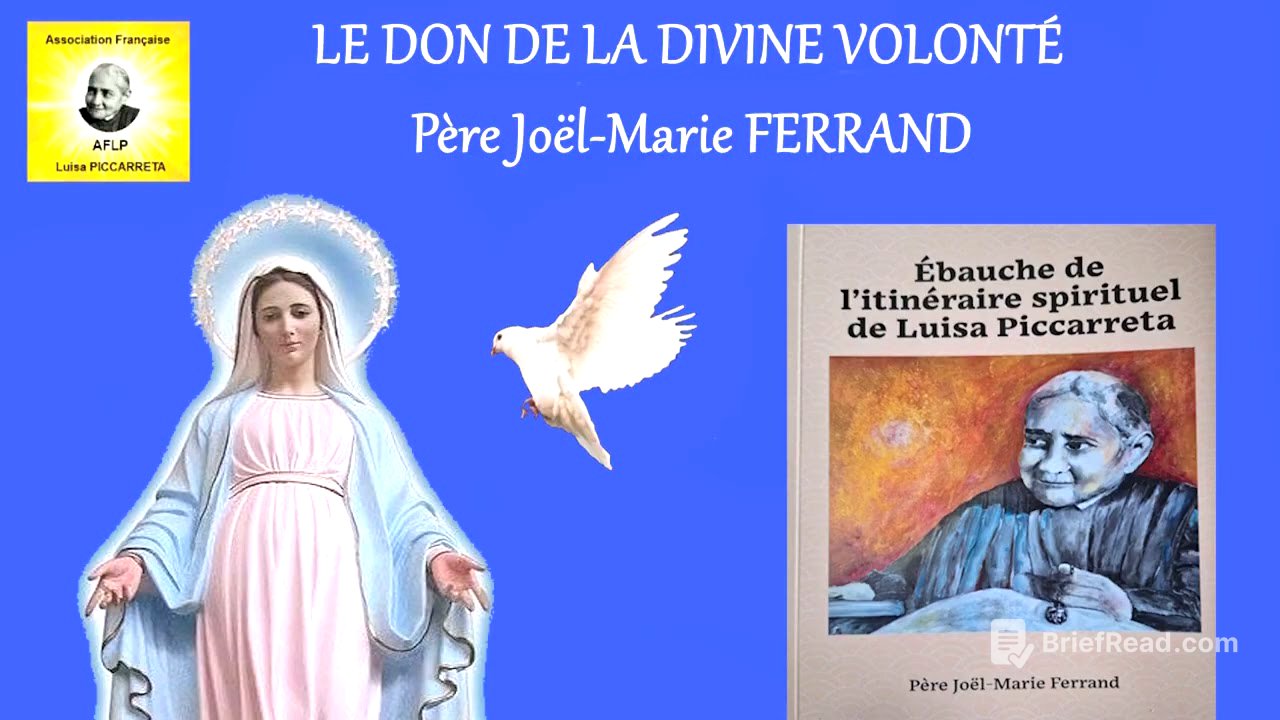Père J-M Ferrand "LE DON DE LA DIVINE VOLONTÉ" Introduction par le Père G-M Tchonang juin 2025