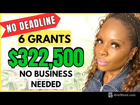 6 Grants You Can Get WITHOUT A BUSINESS