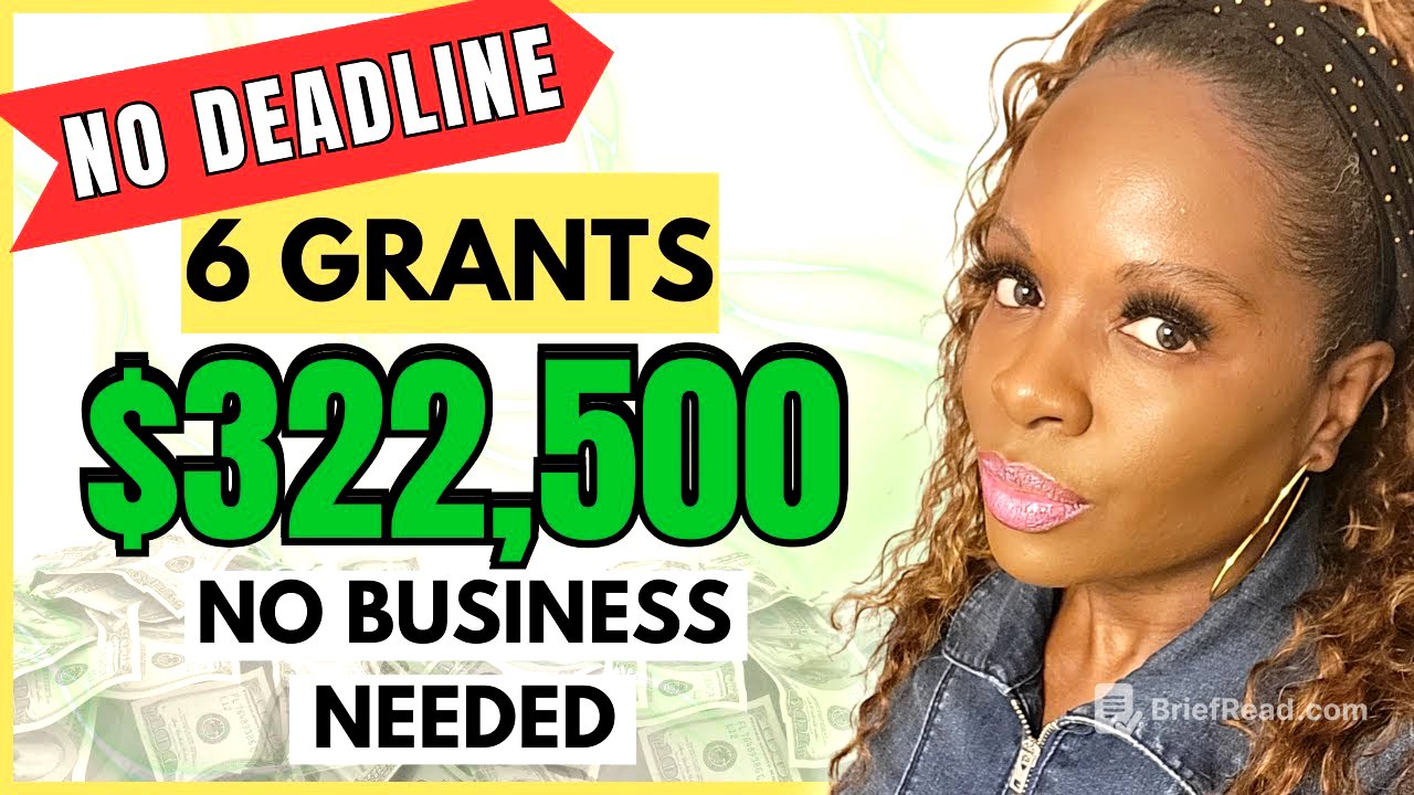 6 Grants You Can Get WITHOUT A BUSINESS
