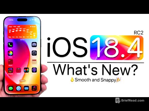 iOS 18.4 RC2 is Out! - What's New?