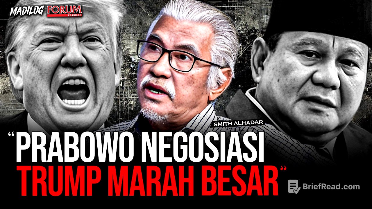 SMITH ALHADAR: PRABOWO SEDANG MENGURANGI KEKUATAN CINA DI INDONESIA