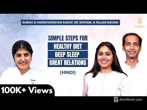 7 Life Changing Habits | Subah & Harshvardhan Saraf, BK Shivani, & Rajan Navani