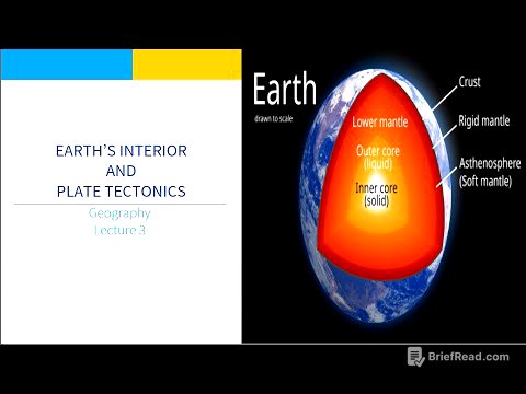 Earth's interior and plate tectonics || Lecture 3 || parmar ssc 3.0 Geography || Geography