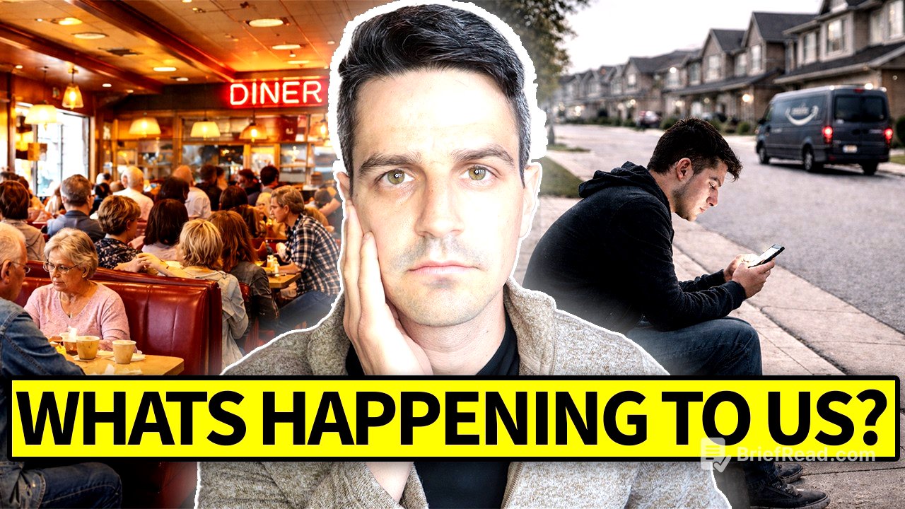 The DEATH of Third Places: How Consumerism Killed Community