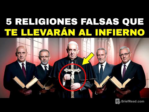 5 Religiones que Parecen Ser CRISTIANAS pero No lo Son - ¡Cuidado con esto!