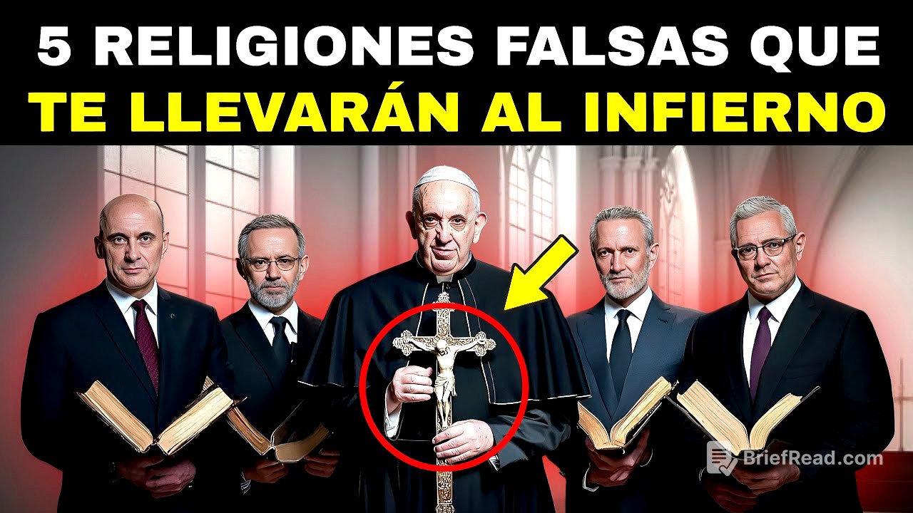5 Religiones que Parecen Ser CRISTIANAS pero No lo Son - ¡Cuidado con esto!