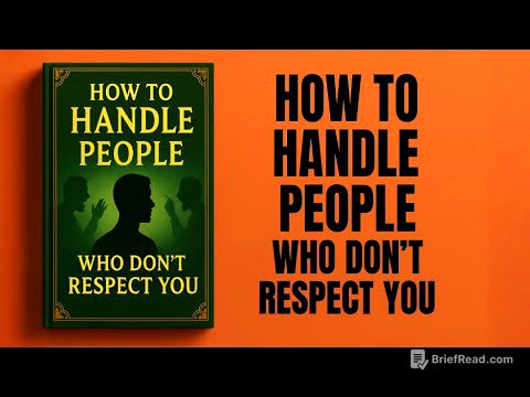 How to Handle People Who Don't Respect You | Audiobook