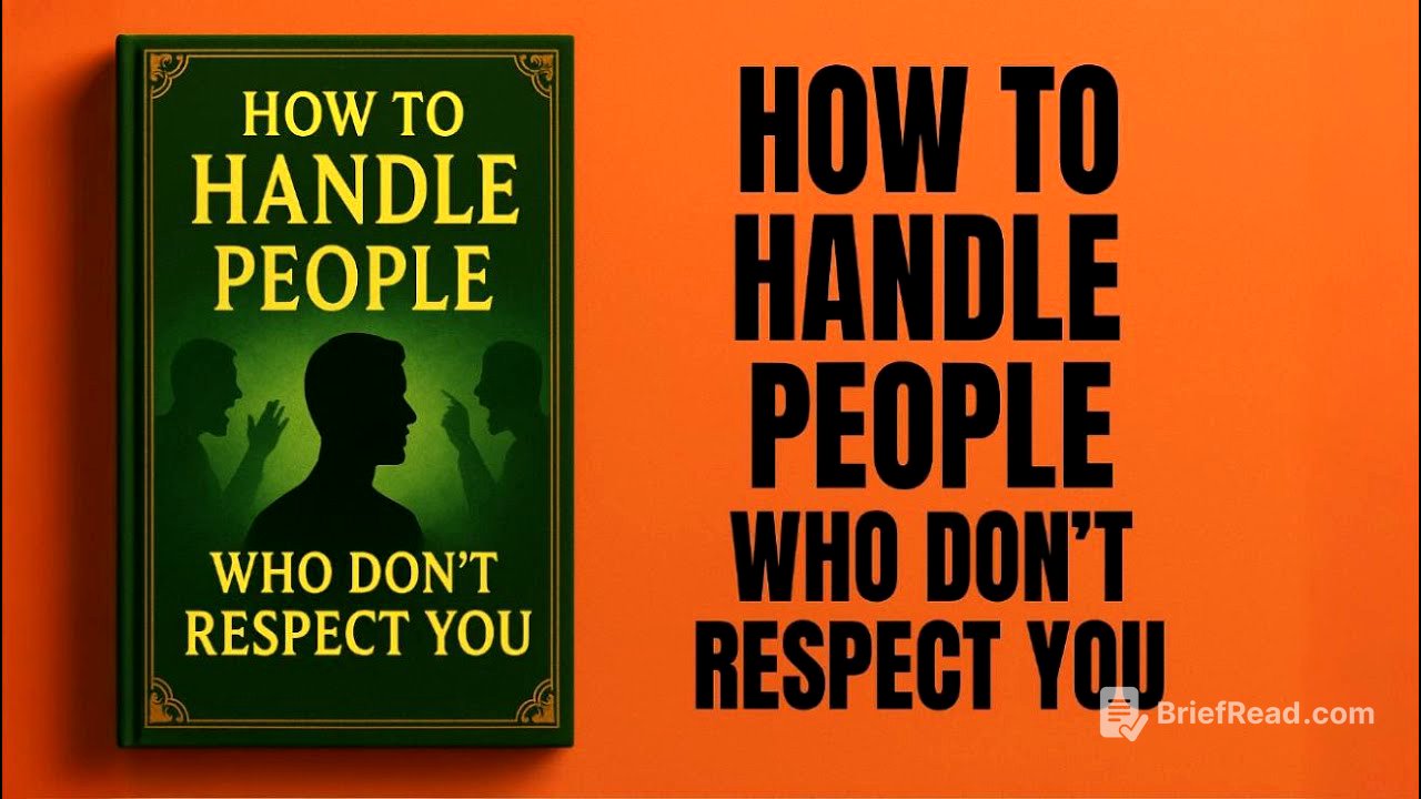 How to Handle People Who Don't Respect You | Audiobook