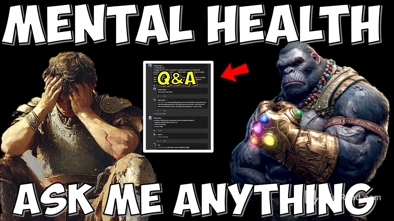 I Answer 20+ Questions On Male Mental Health (Anxiety, Confidence, Procrastination, Depression etc.)