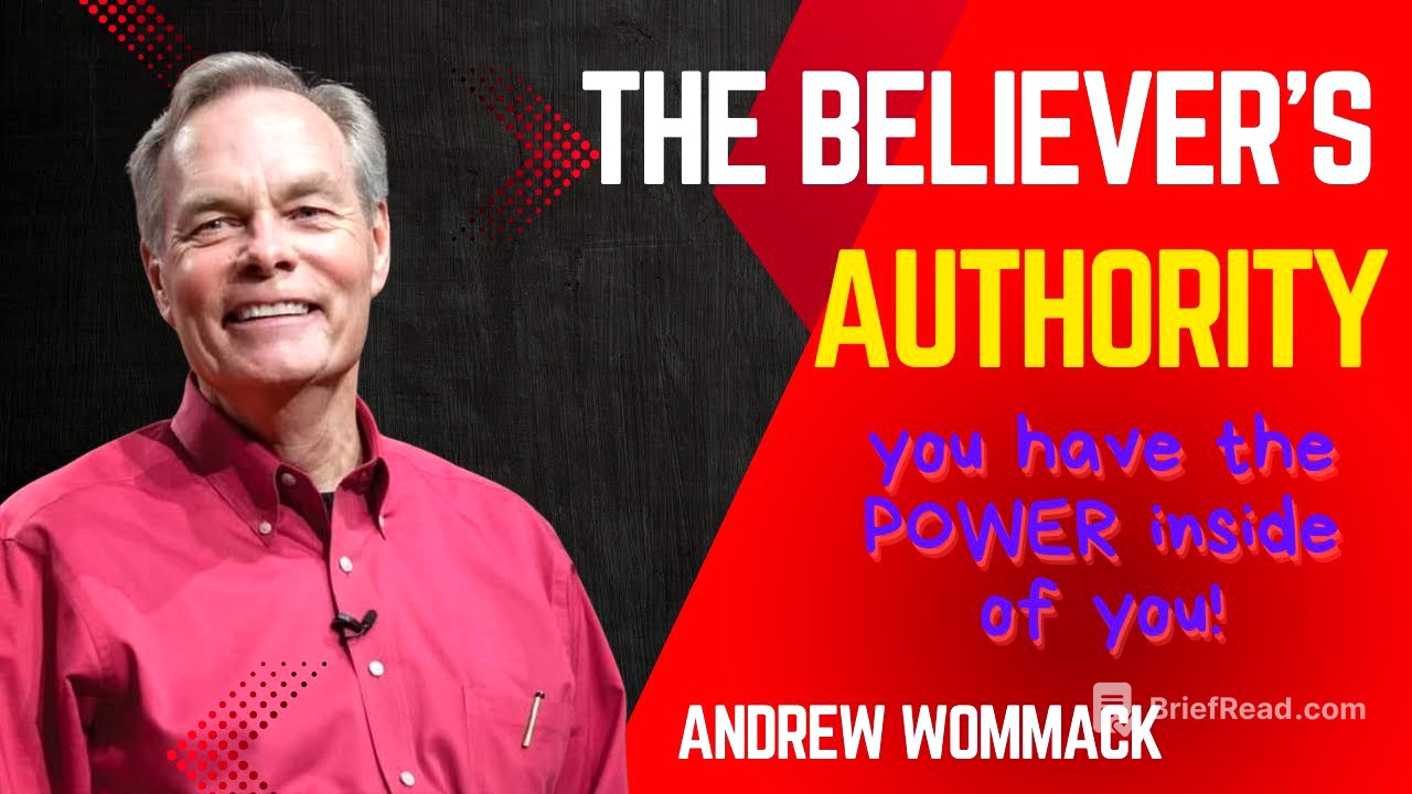ANDREW WOMMACK: IMPORTANT MESSAGE: You have the POWER inside of YOU! #andrewwommack #truth #jesus