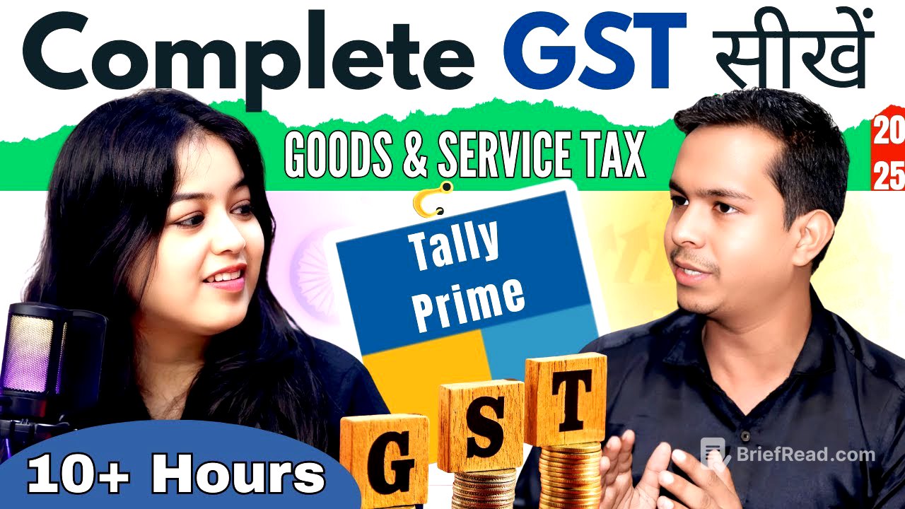 🔥Master GST in One Video | Complete GST Tutorial in Tally Prime 2025 | Zero to Hero ✅