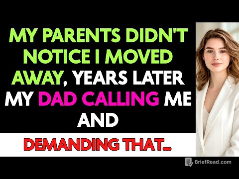 Parents Didn’t Notice I Moved Away, Years Later My Dad Calling Me And Demanding...