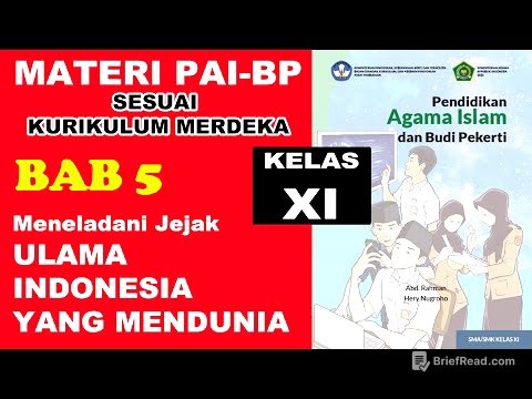 ULAMA INDONESIA YANG MENDUNIA | MATERI PAI KELAS XI (SMA/SMK) BAB 5