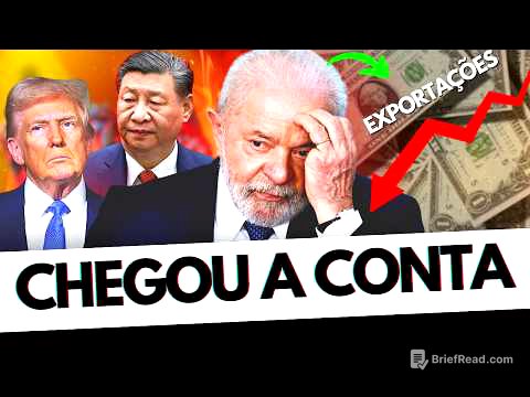🚨EXPORTAÇÃO PARA CHINA DESPENCA: BRASIL SENTE NA PELE EFEITOS DA GUERRA COMERCIAL, DÓLAR ASSUSTA