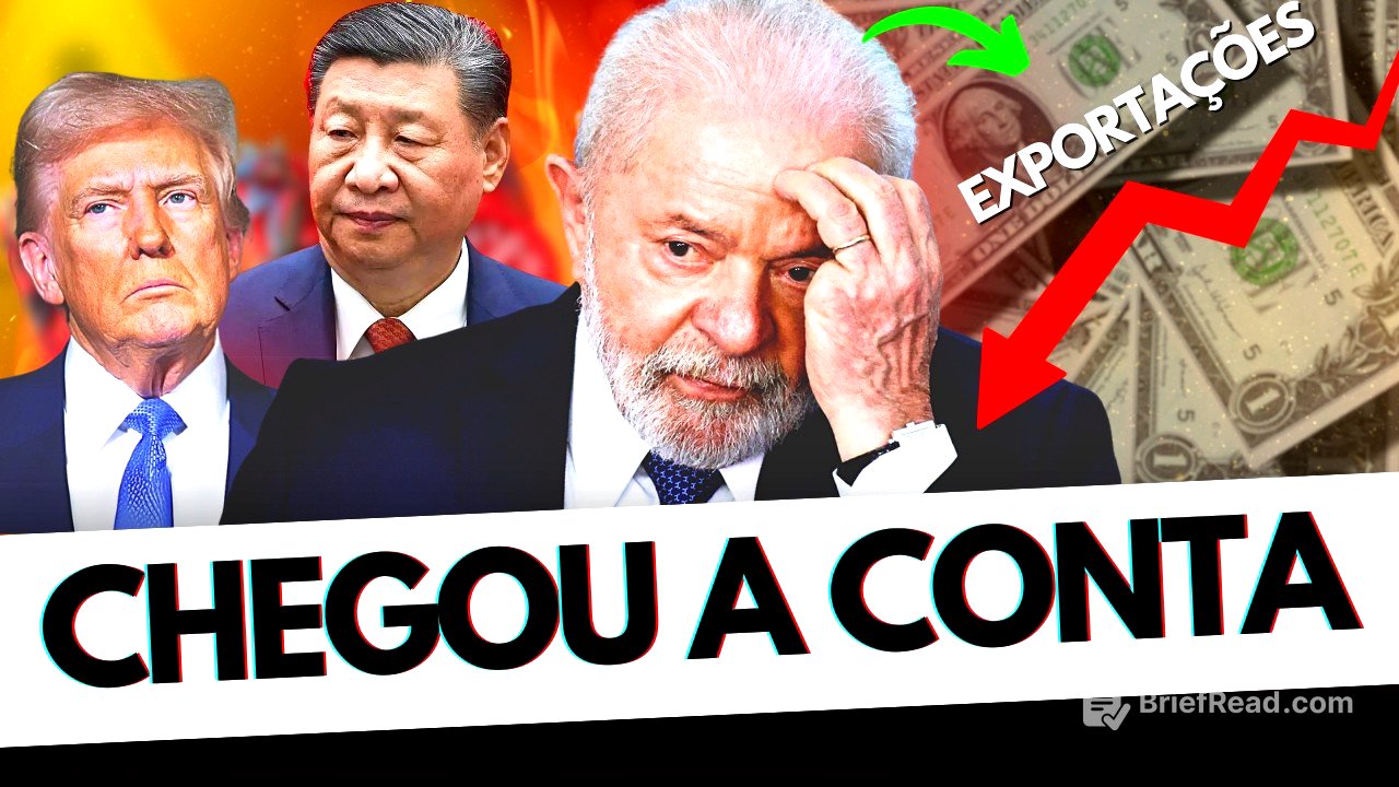 🚨EXPORTAÇÃO PARA CHINA DESPENCA: BRASIL SENTE NA PELE EFEITOS DA GUERRA COMERCIAL, DÓLAR ASSUSTA