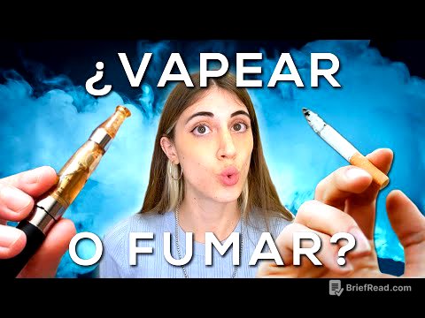¿Es VAPEAR mejor que FUMAR? TODA la VERDAD sobre los CIGARRILLOS ELECTRÓNICOS