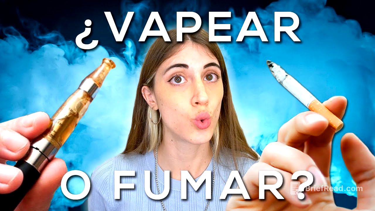 ¿Es VAPEAR mejor que FUMAR? TODA la VERDAD sobre los CIGARRILLOS ELECTRÓNICOS