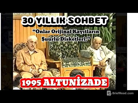 Fethullah Gülen❗️ARŞİVDEN ❗️İlk defa İzleyeceginiz Mustafa Sungur Ağabey 1995yılı Altunizade Sohbeti