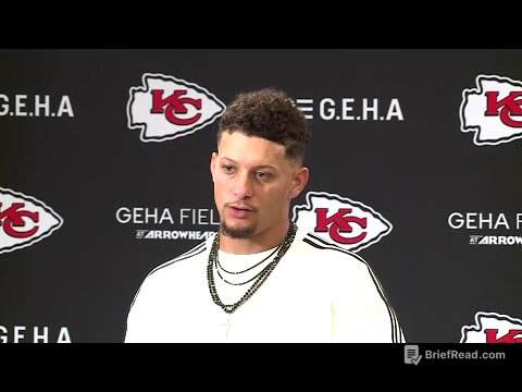 Chiefs QB Patrick Mahomes says he's ready to see who wants to be challenged in coming weeks