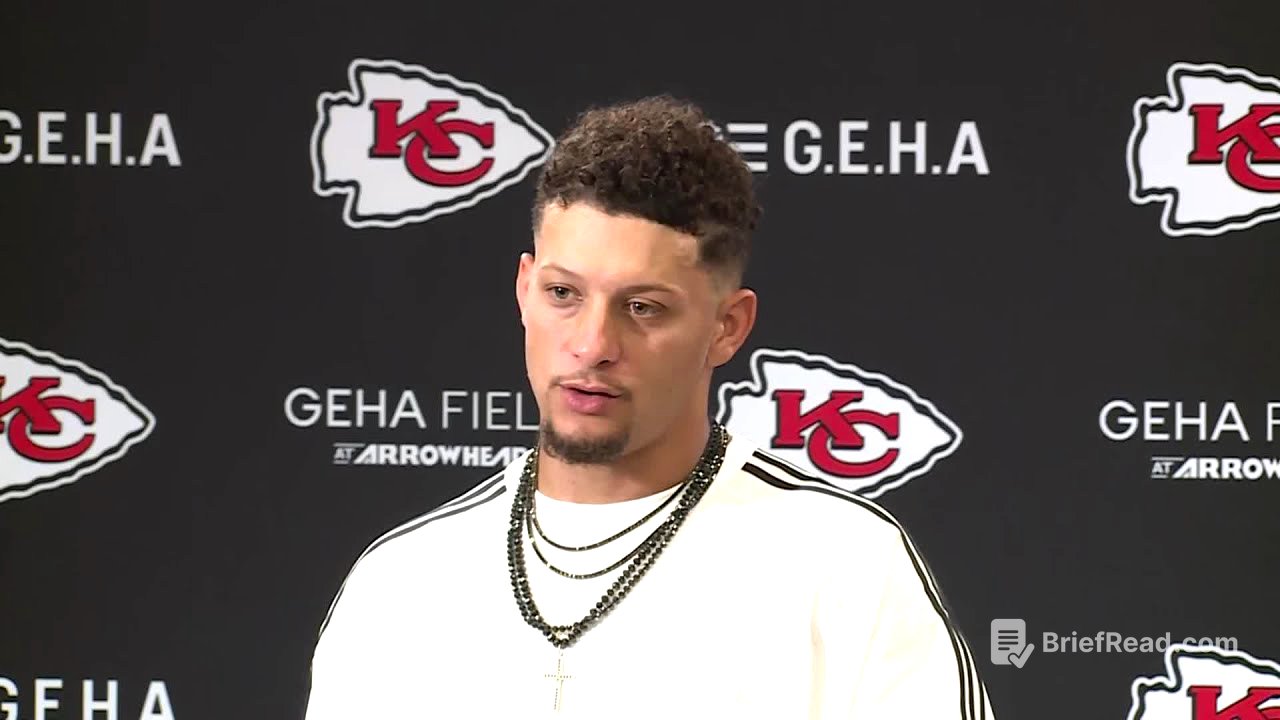 Chiefs QB Patrick Mahomes says he's ready to see who wants to be challenged in coming weeks